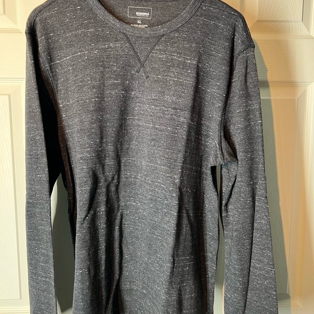 Sonoma men’s XL sweatshirt grey new